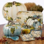 11" Dinner Plate International Harvest Party