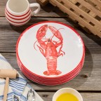 11" Melamine Lobster Dinner Plate