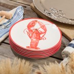 11" Melamine Lobster Dinner Plate