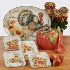 11" Multicolor Dinner Plate