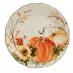 11" Multicolor Dinner Plate