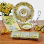 9" Salad/Multicolor Dessert Plate