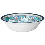 Colorful plates and bowls tableware set