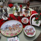 Melamine exquisite salad plate