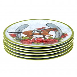 Melamine exquisite salad plate