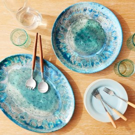 Reaction Glaze Style Artisan Tableware