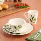 Stunning Olive Branch Design Ceramic Dinner Plate