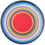 Tequila Sunrise Ceramic Dinner Plate